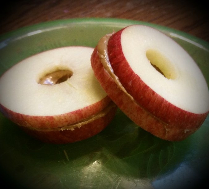 Sunny apple sandwich