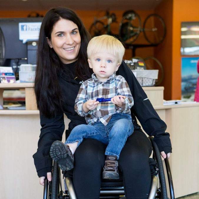 My milk recipient after the sudden paralysis