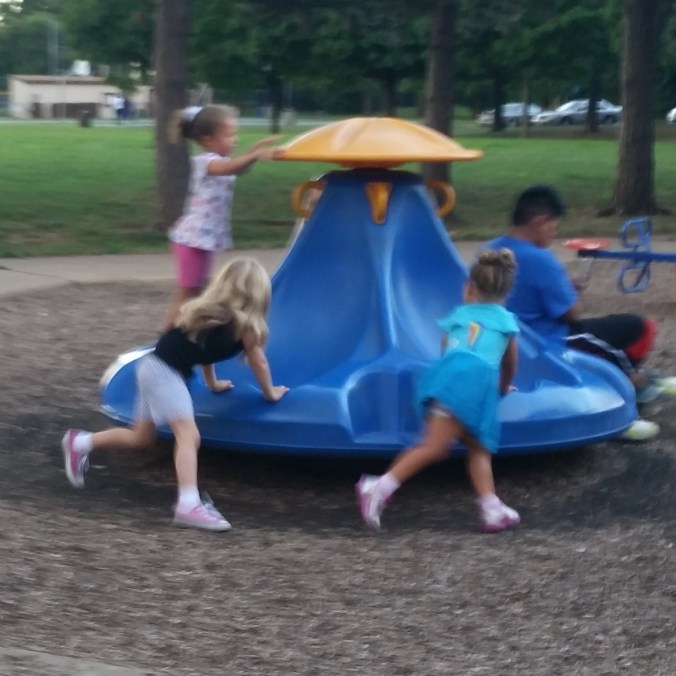 #1 at her kindergarten playdate